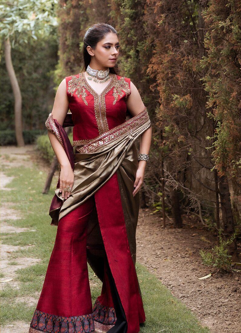 Heritage saree editorial