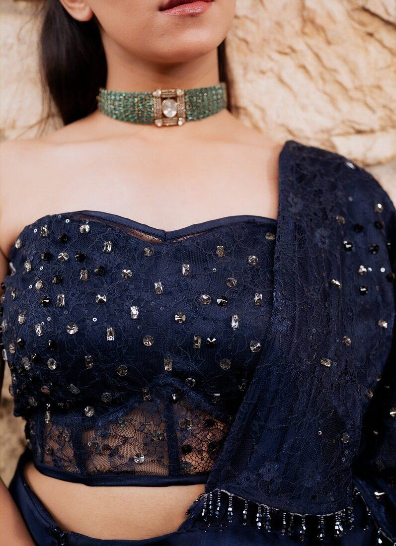 Midnight sequin editorial