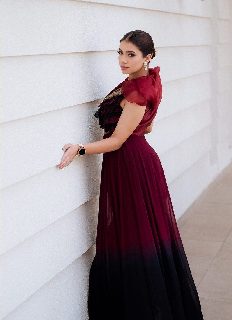 Wine ombre editorial